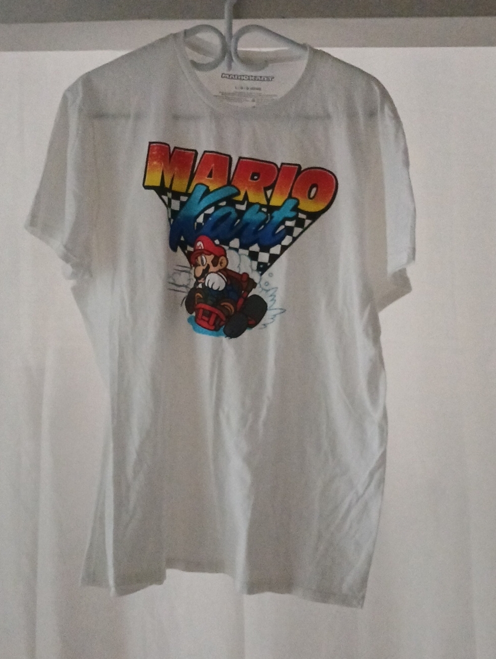 Mario Kart Graphic Tee - White